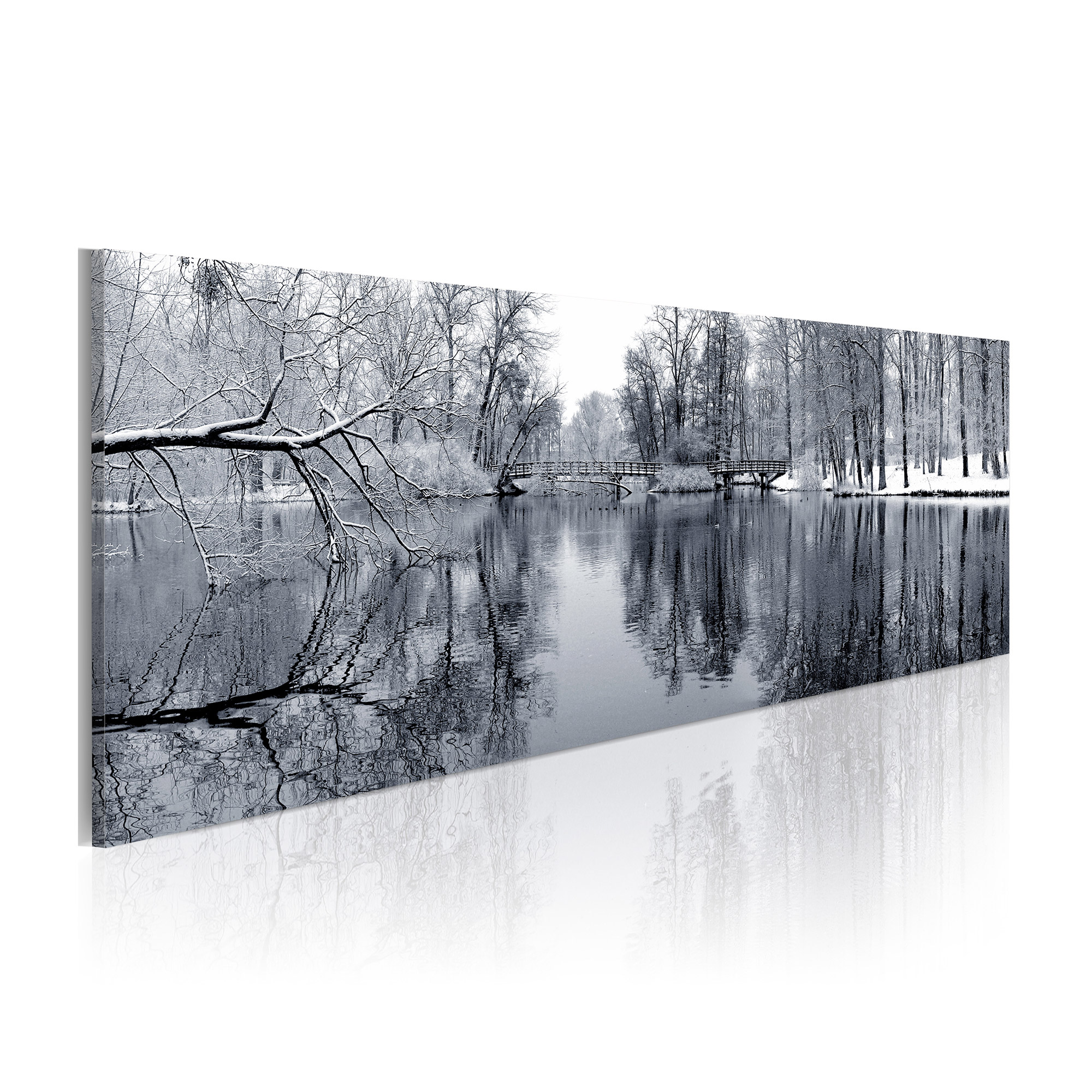 Tavla Arkiio Landskap Vinter