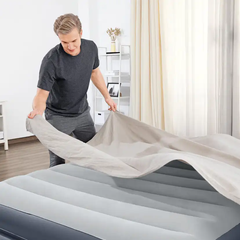 Uppblåsbar Madrass Bestway Tritech Quadcomfort Airbed Queen