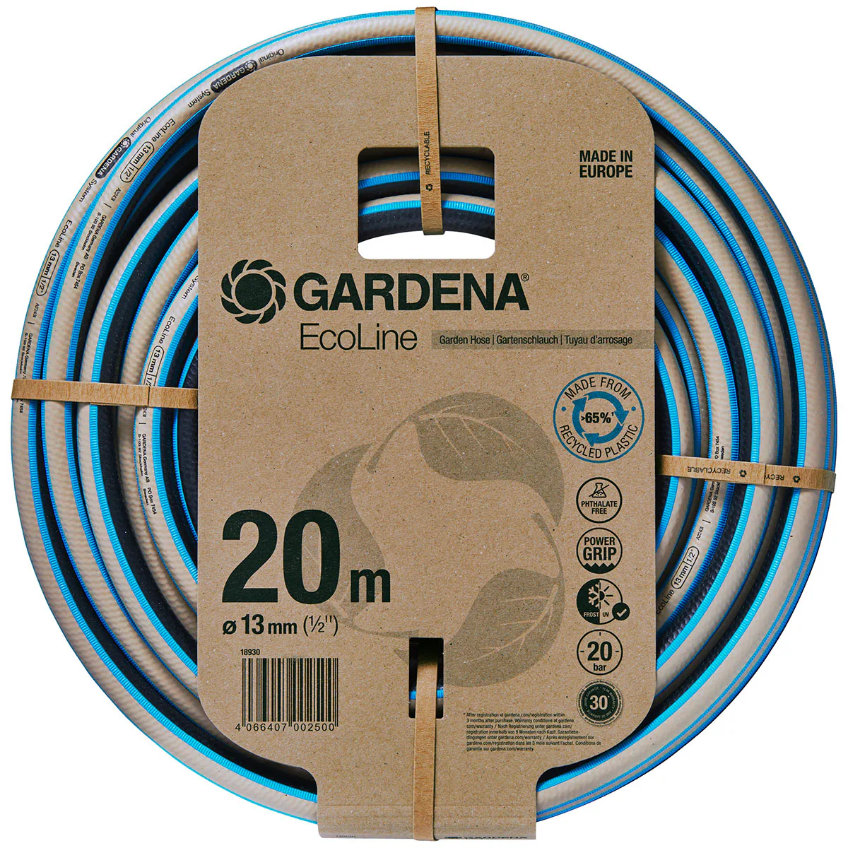 Slang Gardena EcoLine 1/2 tum 20 m