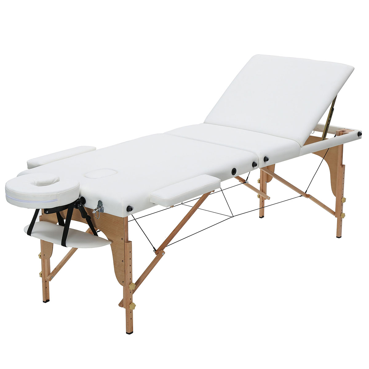 React Massagebänk P300 Vit Vit