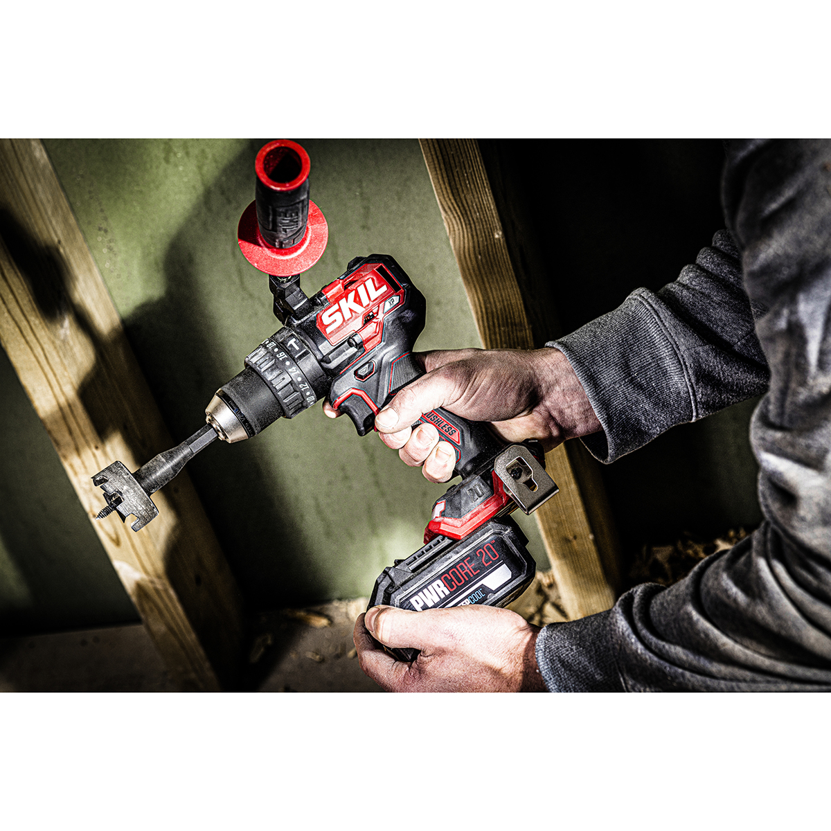 Slagborr/skruvdragare SKIL 3085 HB Batteridriven Kolborstfri
