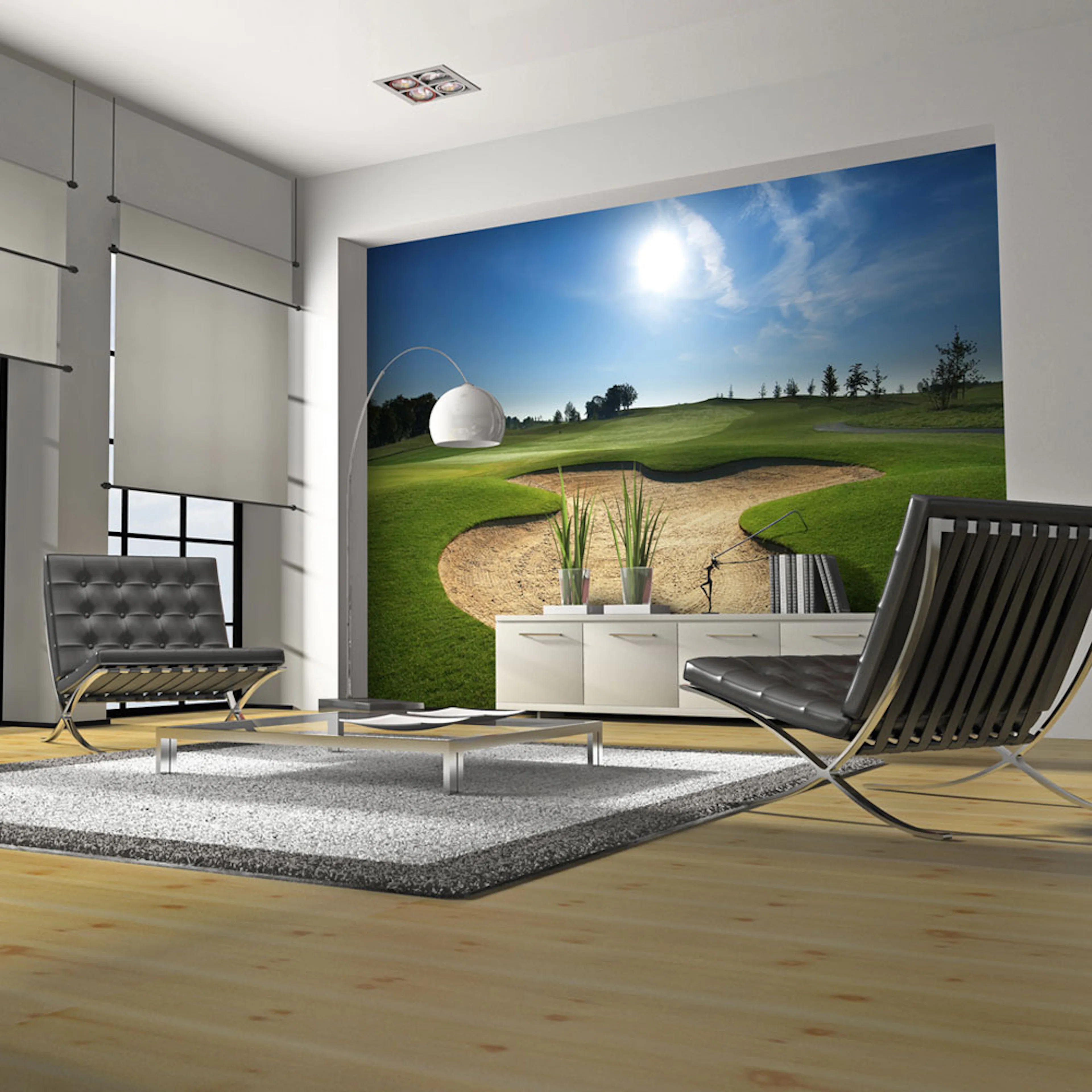 Fototapet Arkiio Golf Tonhöjd