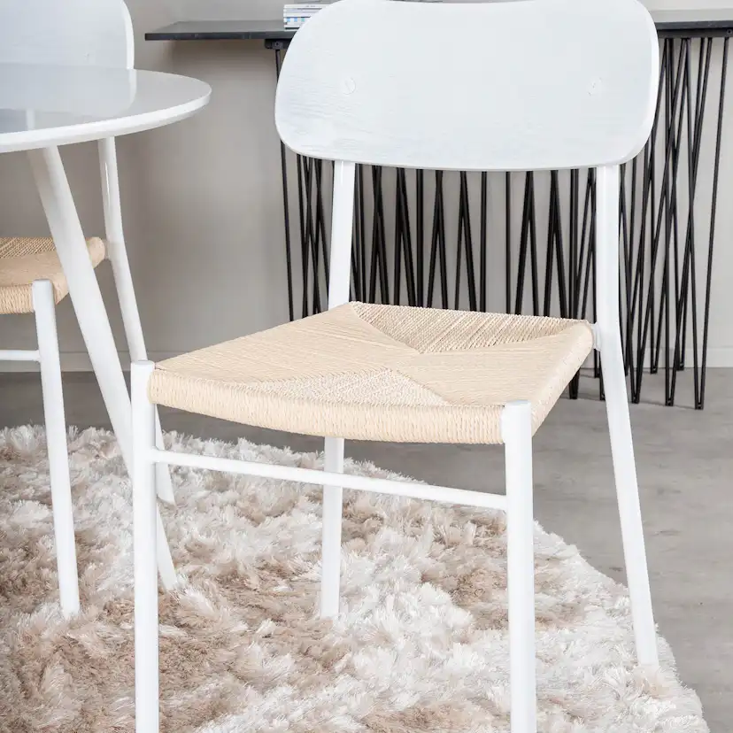 Matgrupp Venture Home Plake med 4 Peggy Stolar Runt