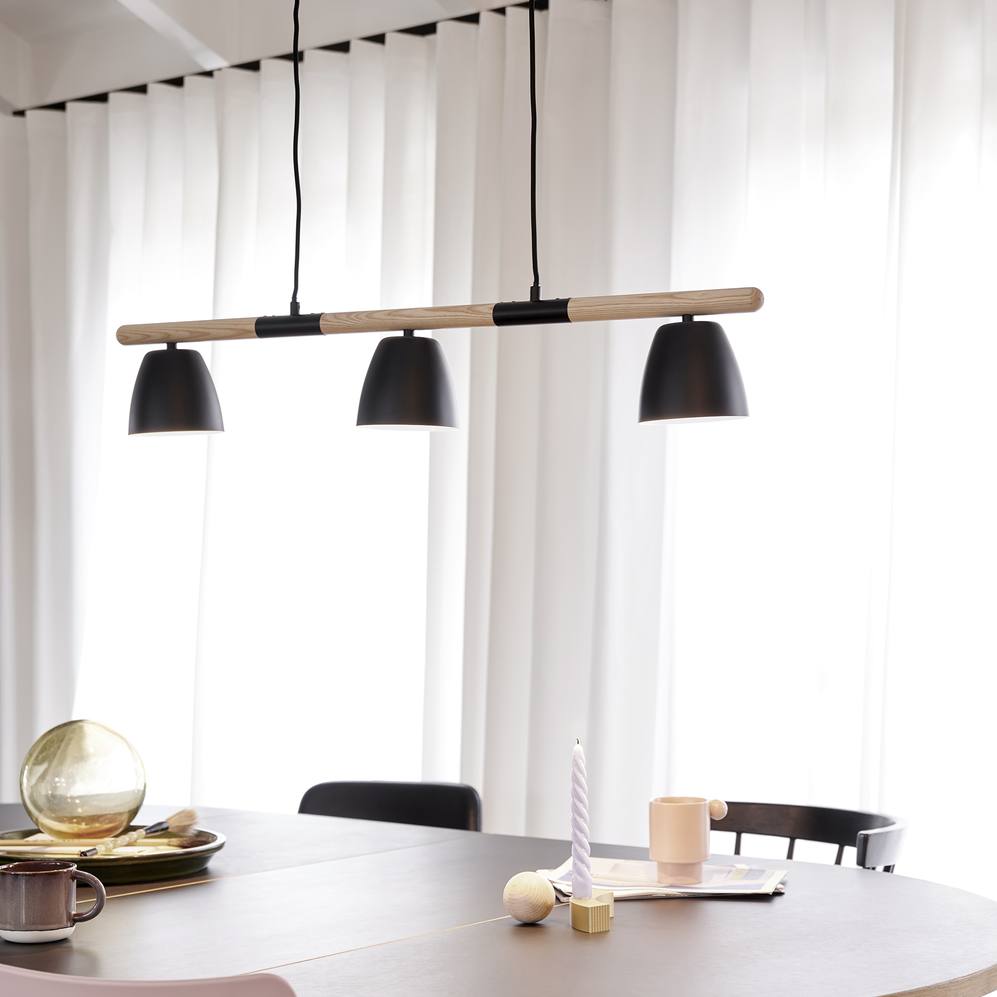 Taklampa Nordlux Theo 3