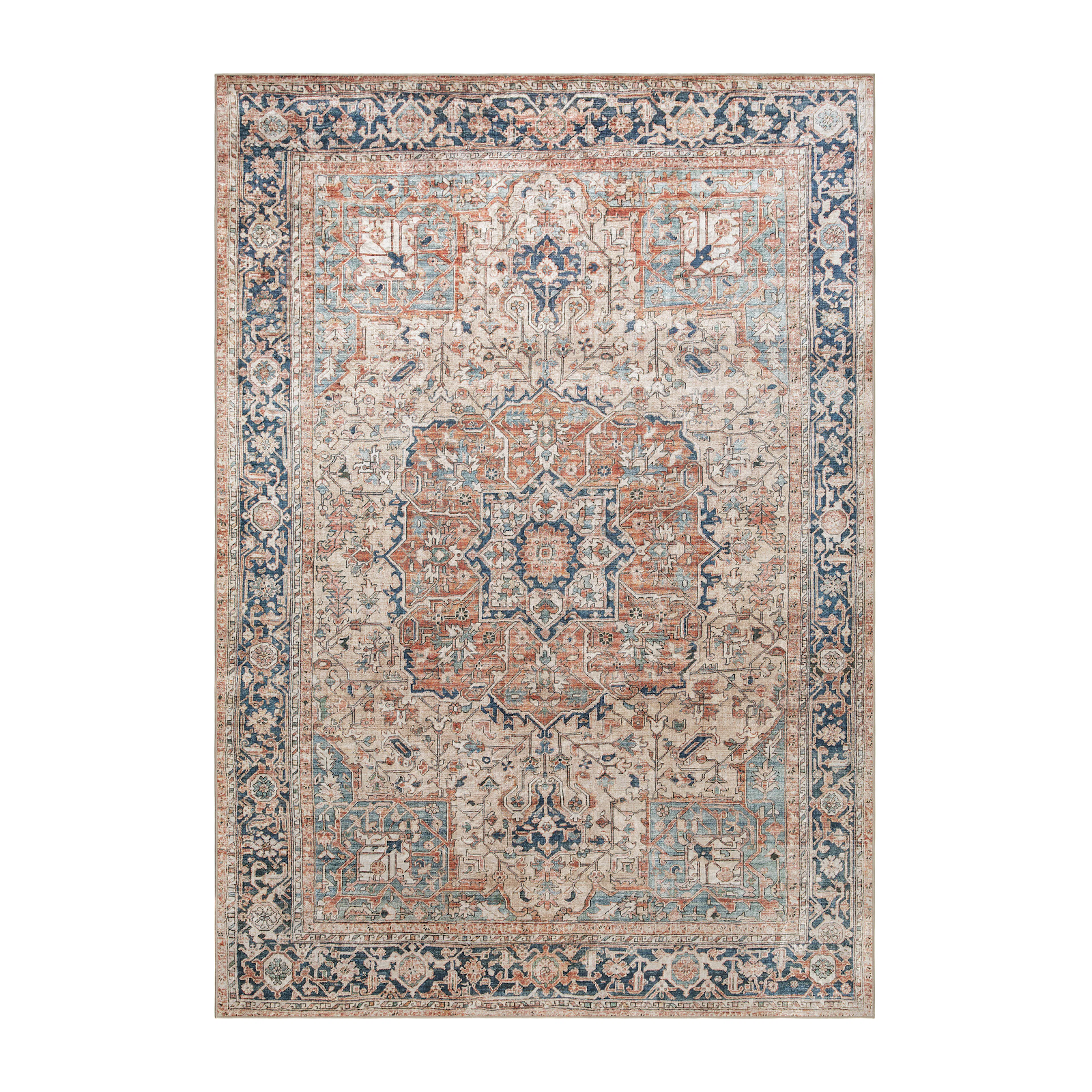 Wiltonmatta KM Carpets Amber Medallion Klassisk Lyster
