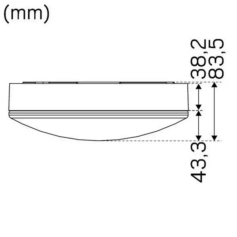 PLAFOND Moon Pro 255 3000K 255 10W