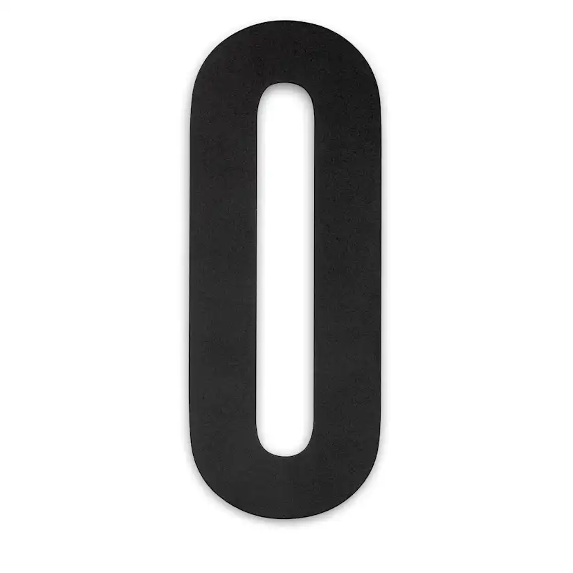 Husnummer Habo Work Svart Siffra 0-9