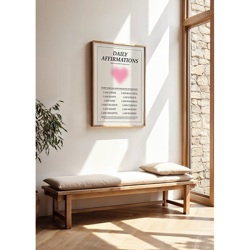 Poster Gallerix Daily Affirmations