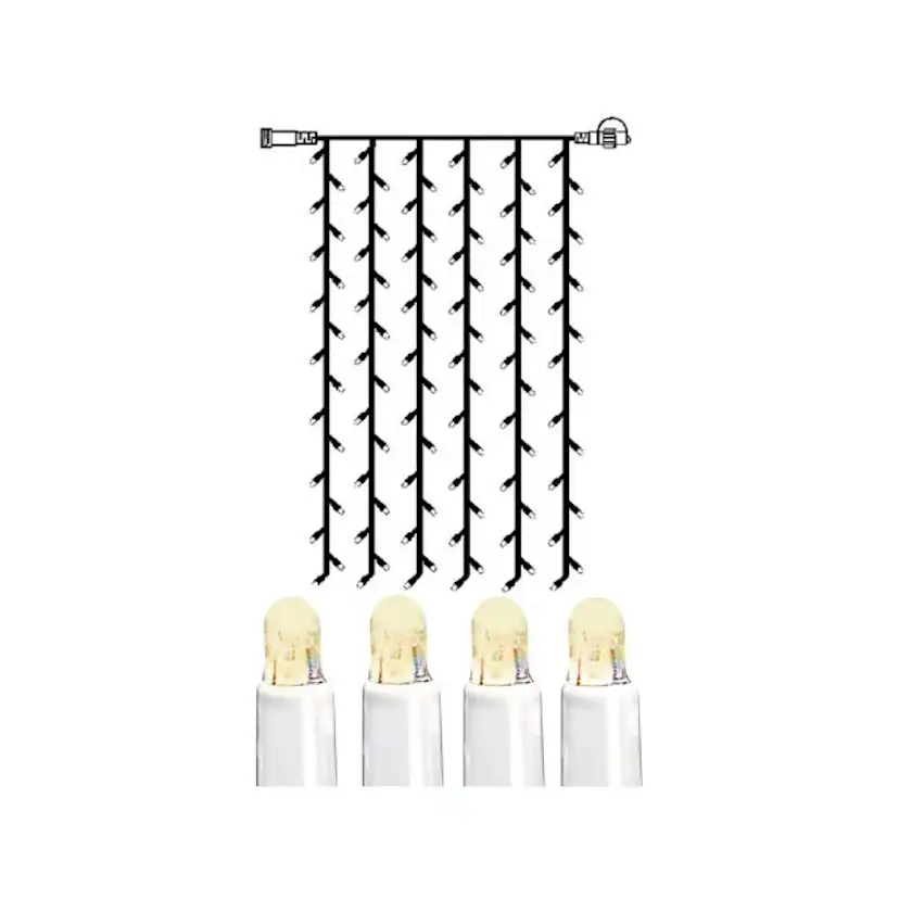 Ljusgardin Star Trading Extra System LED 1 m