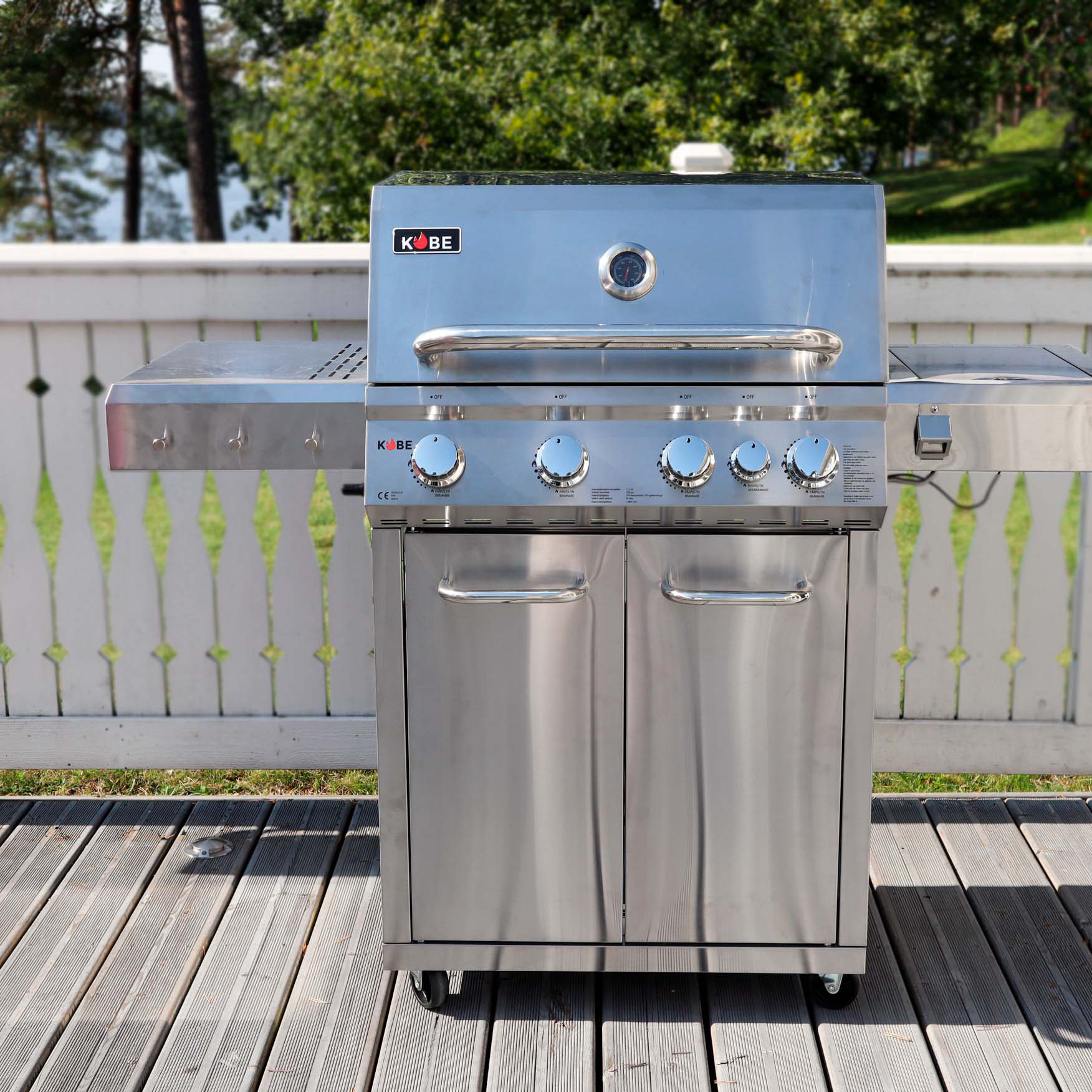 Gasolgrill Kobe Premium 4+1 RST PRE