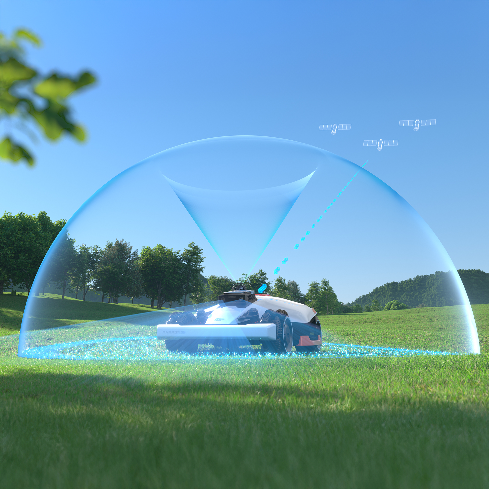Robotgräsklippare Mammotion LUBA 3 AWD 10000 Utan Slinga