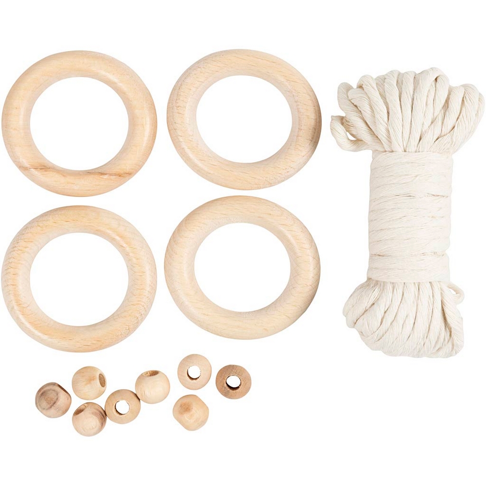 DIY-kit Creativ Company Makramé Servettring