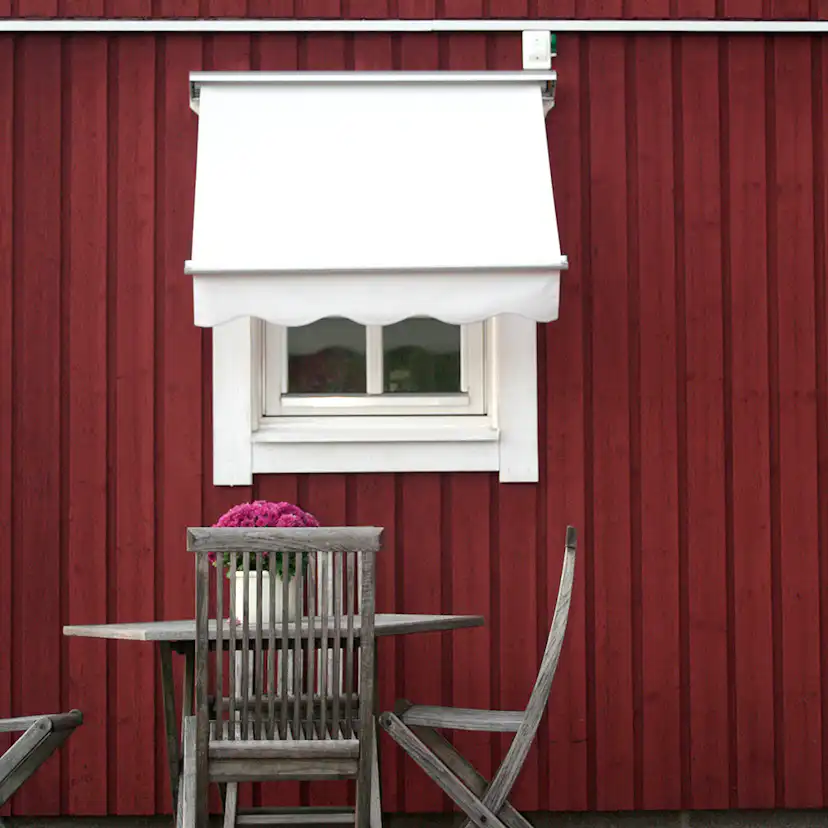 Fönstermarkis Dittsolskydd Nordic Light DA32 Vit