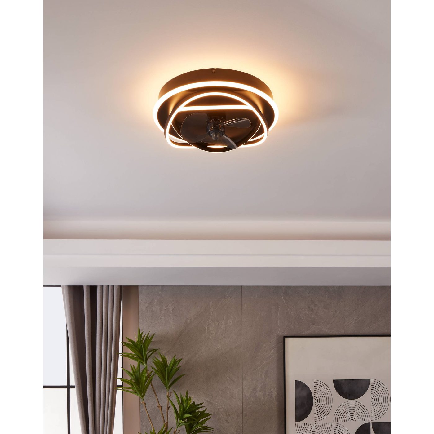 Takfläkt med Lampa Eglo Namori