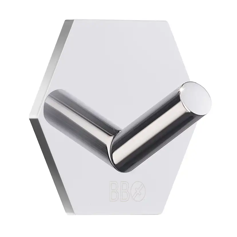 Enkelkrok Beslagsboden Självhäftande Hexagon