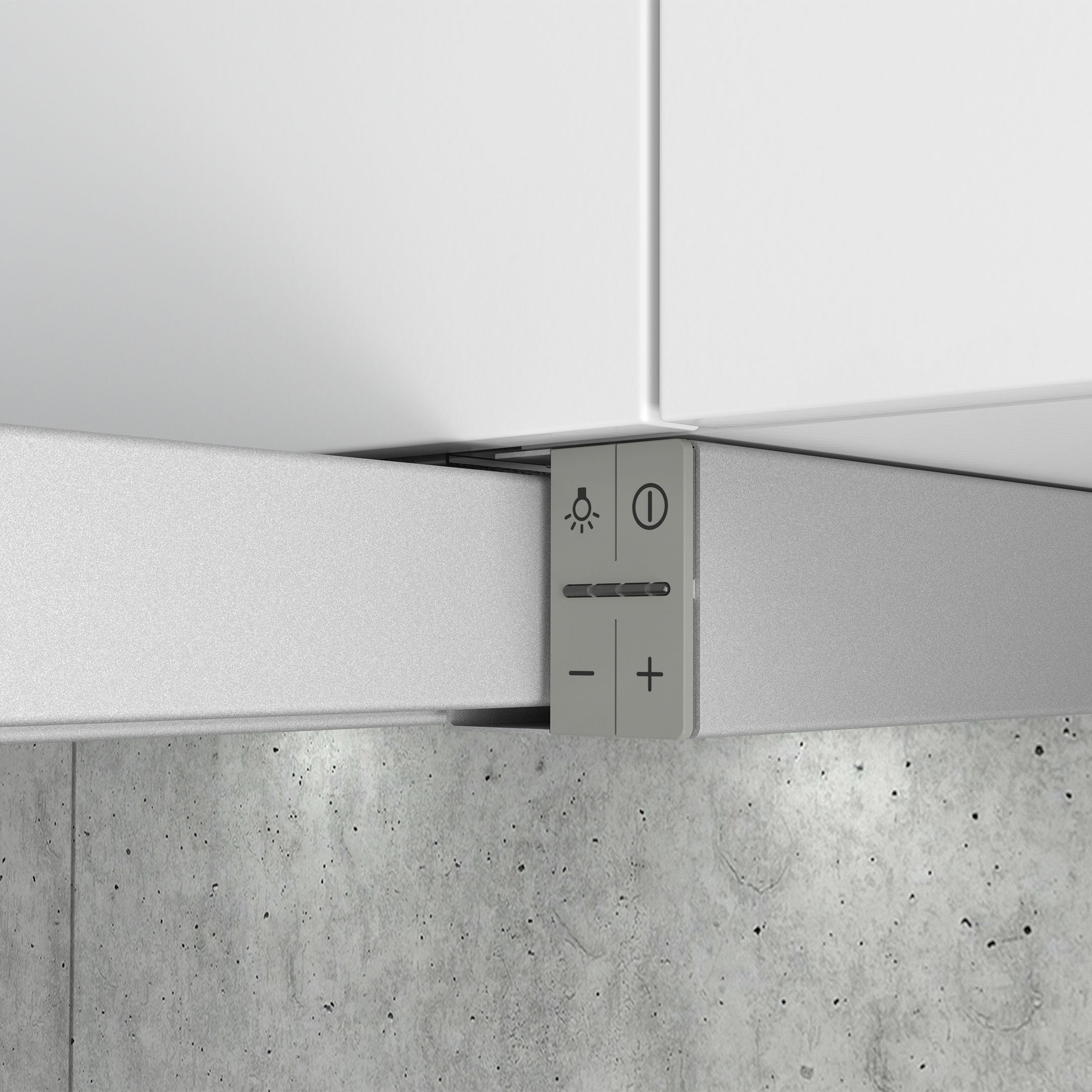 Köksfläkt Siemens LI97RB531 iQ300 Underbyggd Frånluft/Kolfilterfläkt i Rostfritt Stål
