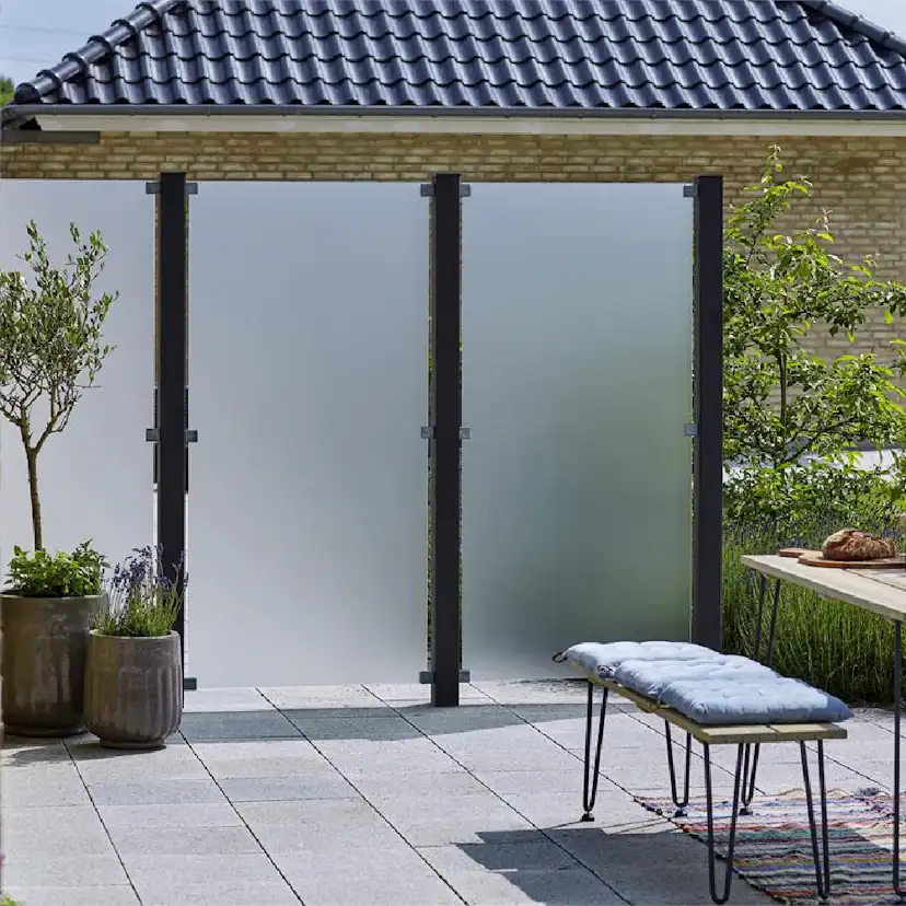 Glasstaket PLUS Frostat 90x180