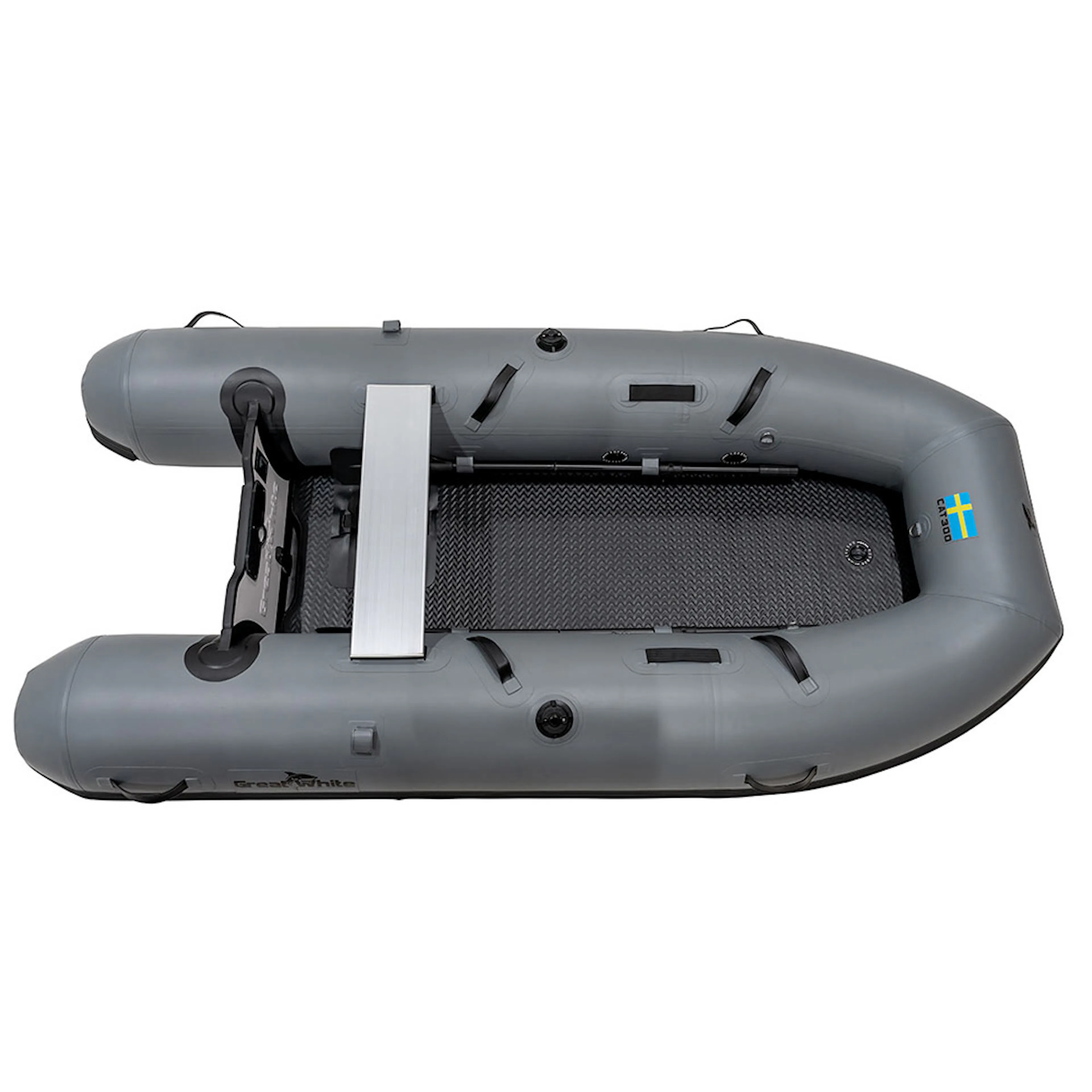 Gummibåt GreatWhite Med Katamaranskrov CAT300