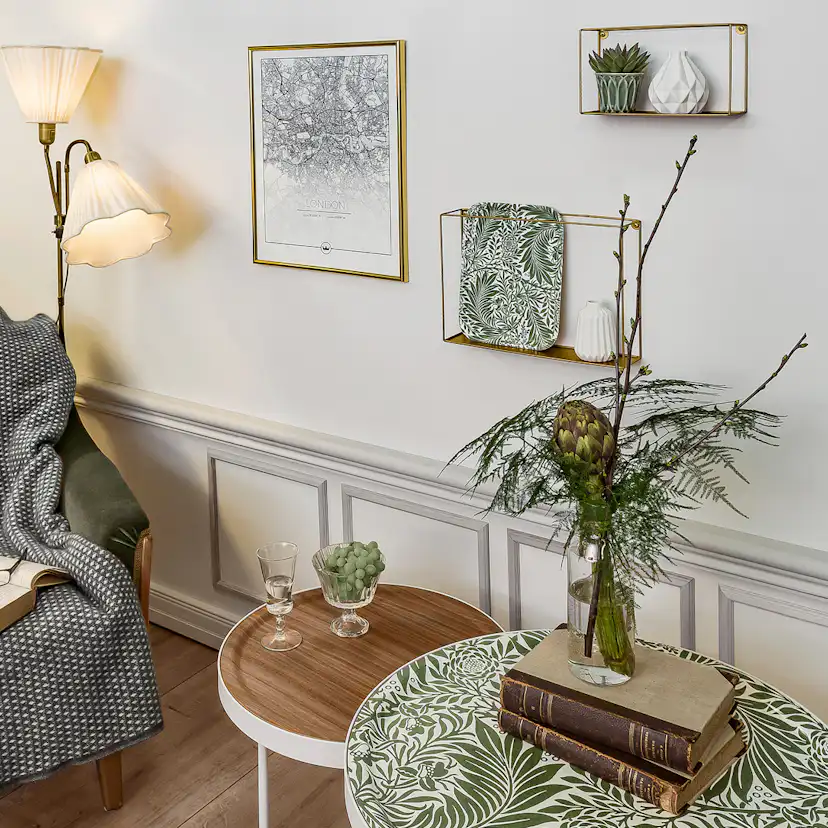 Bricka Åry Trays Larkspur Rund