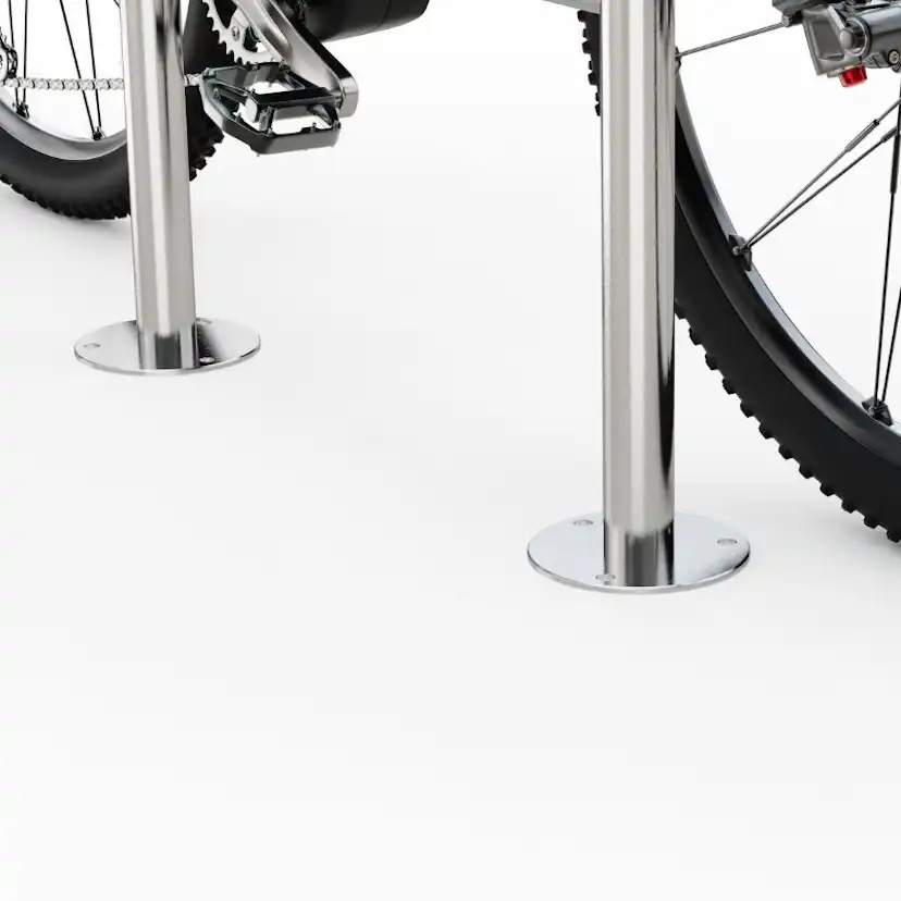 Cykelställ R&R Solutions Economy För 2 Cyklar Golvmonterad