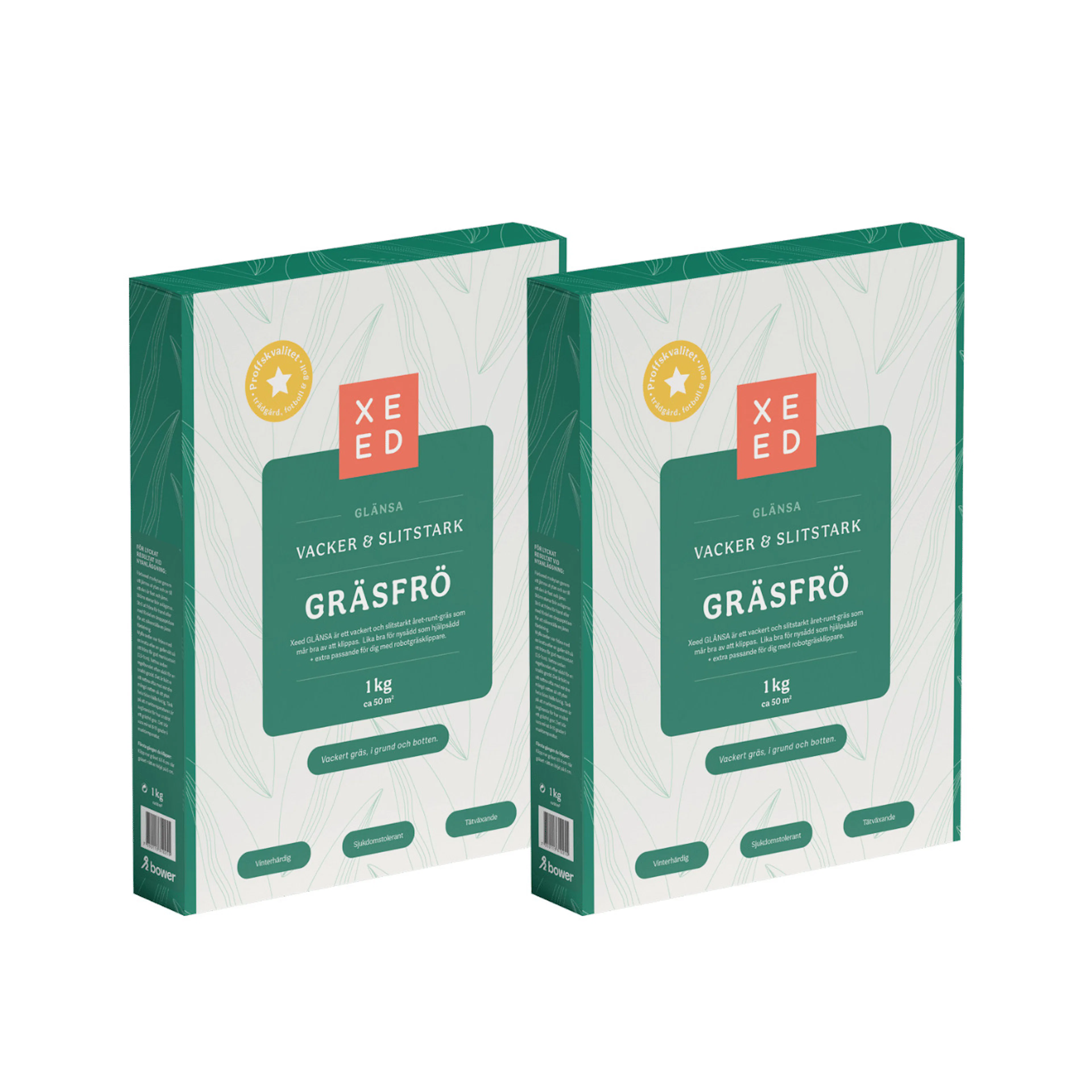 Gräsfrö Xeed Glänsa Paketerbjudande 2 kg