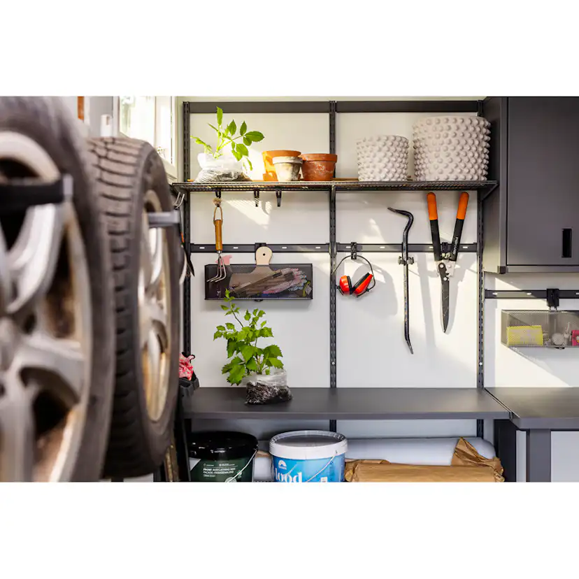 Meshkorg Elfa Garage+ för List