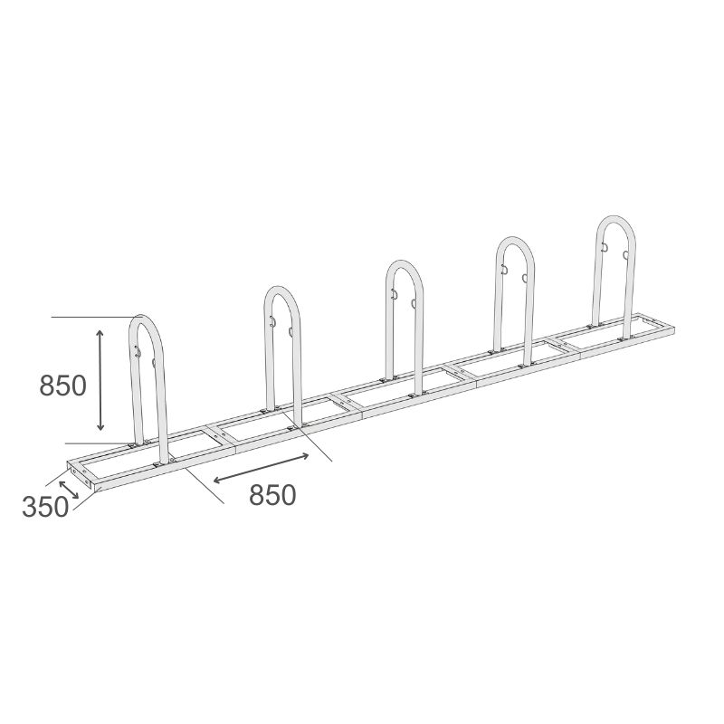 Cykelställ R&R Solutions Economy