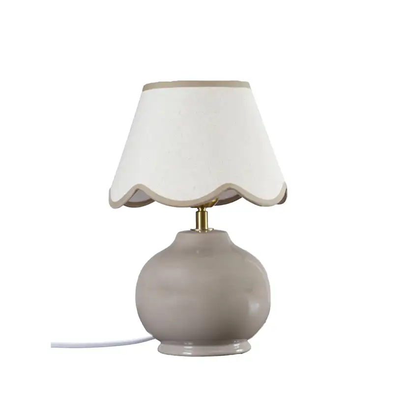 Bordsslampa PR Home Nell Lampfot i Keramik med Lampskärm