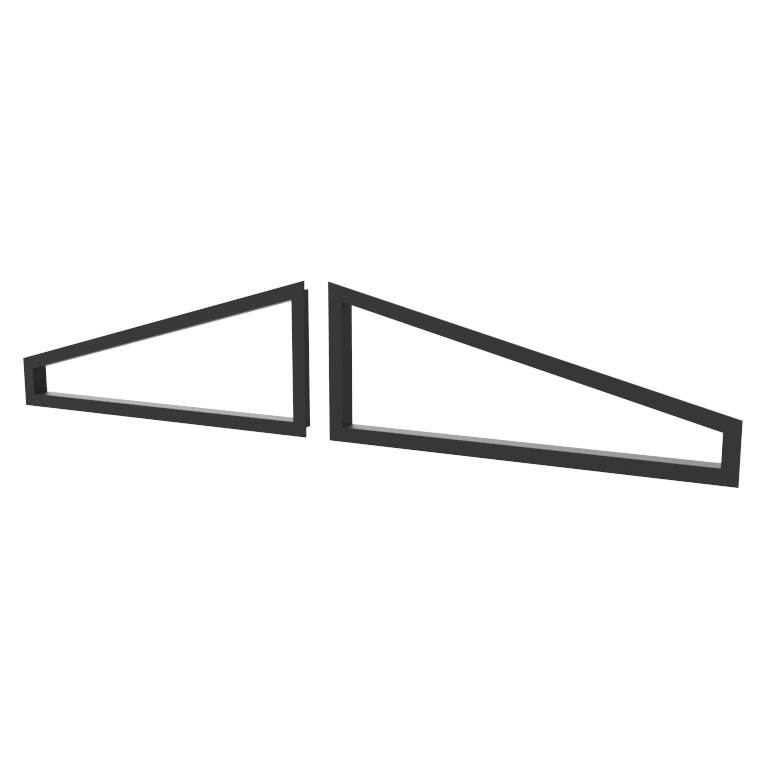 Gavelspetsfönster Landskap Par Robust Vår till Höst