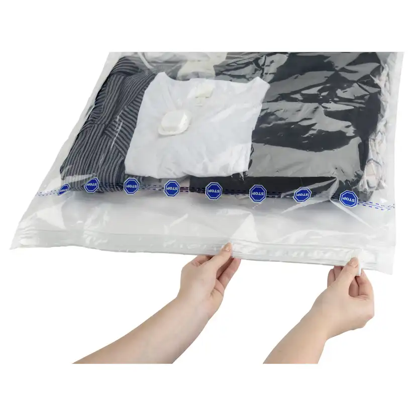 Vakuumpåse WENKO Vakuum Platsbesparande Klädförvaring för Upphängning 70x105 cm