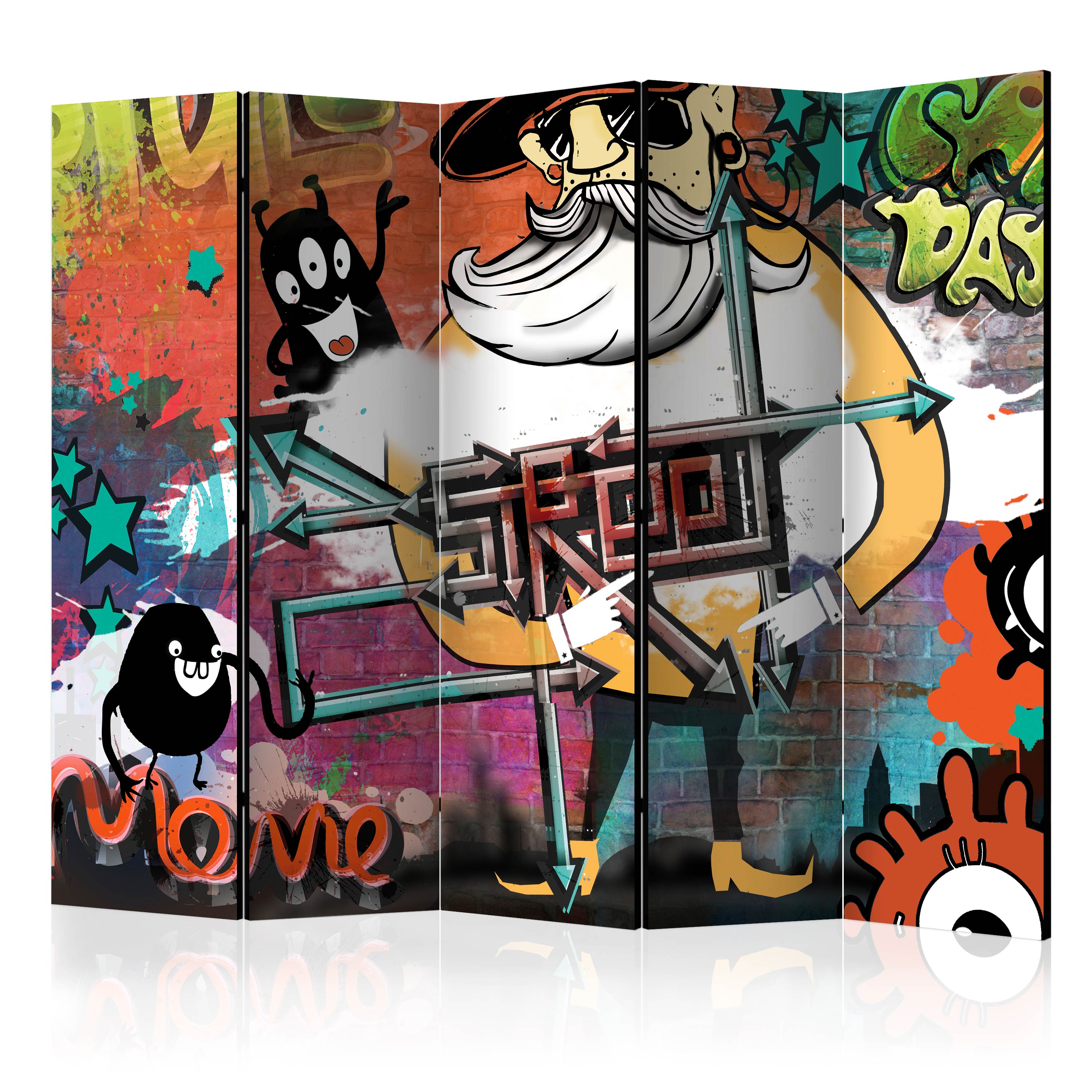 Rumsavdelare Arkiio Street Movie II 225x172 cm