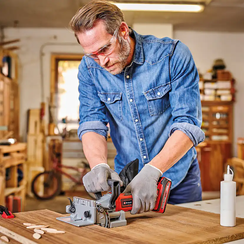 Lamellfräs Einhell TE-BJ 18V Utan Batteri & Laddare