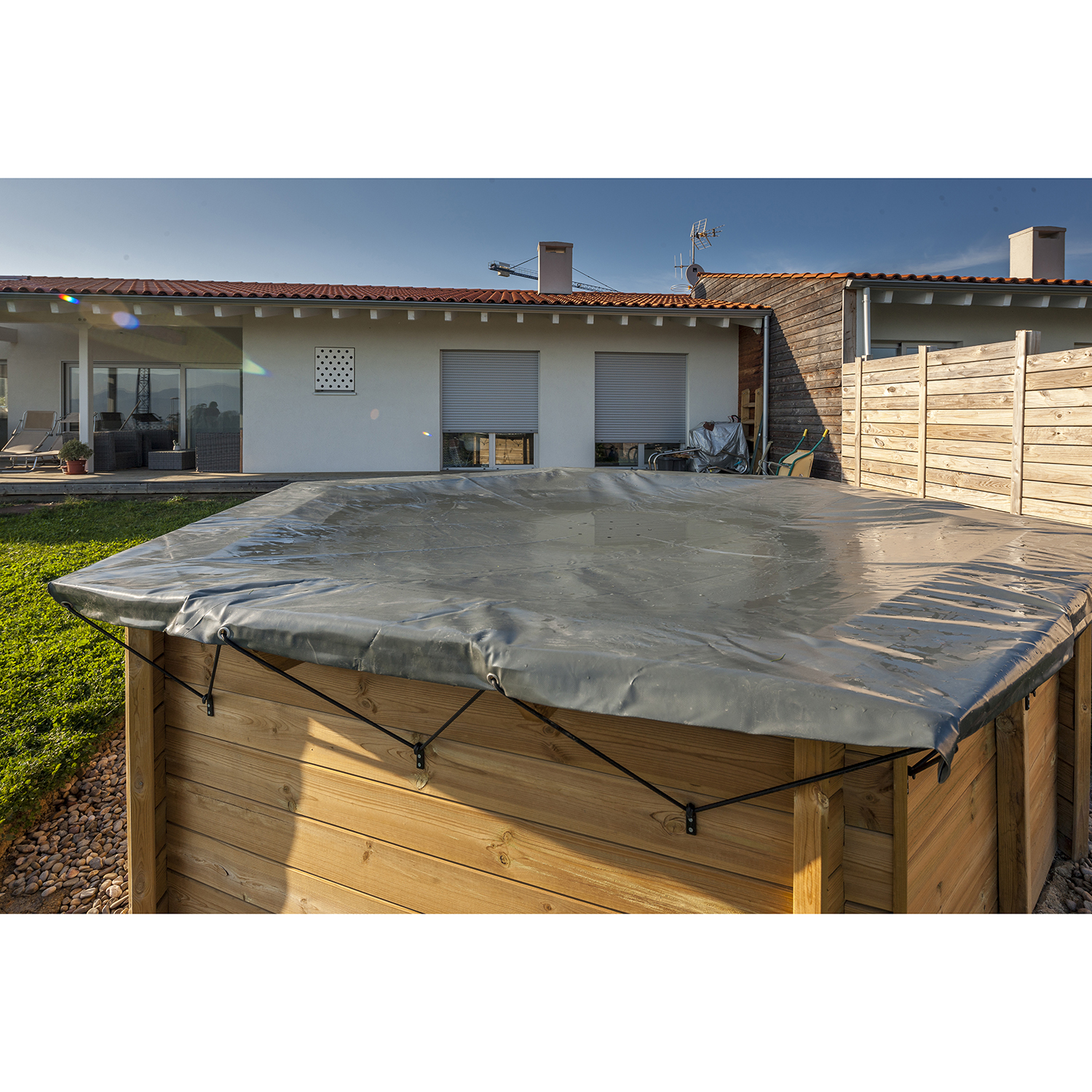 Poolskydd Gre Ø337 cm För Vanille 2