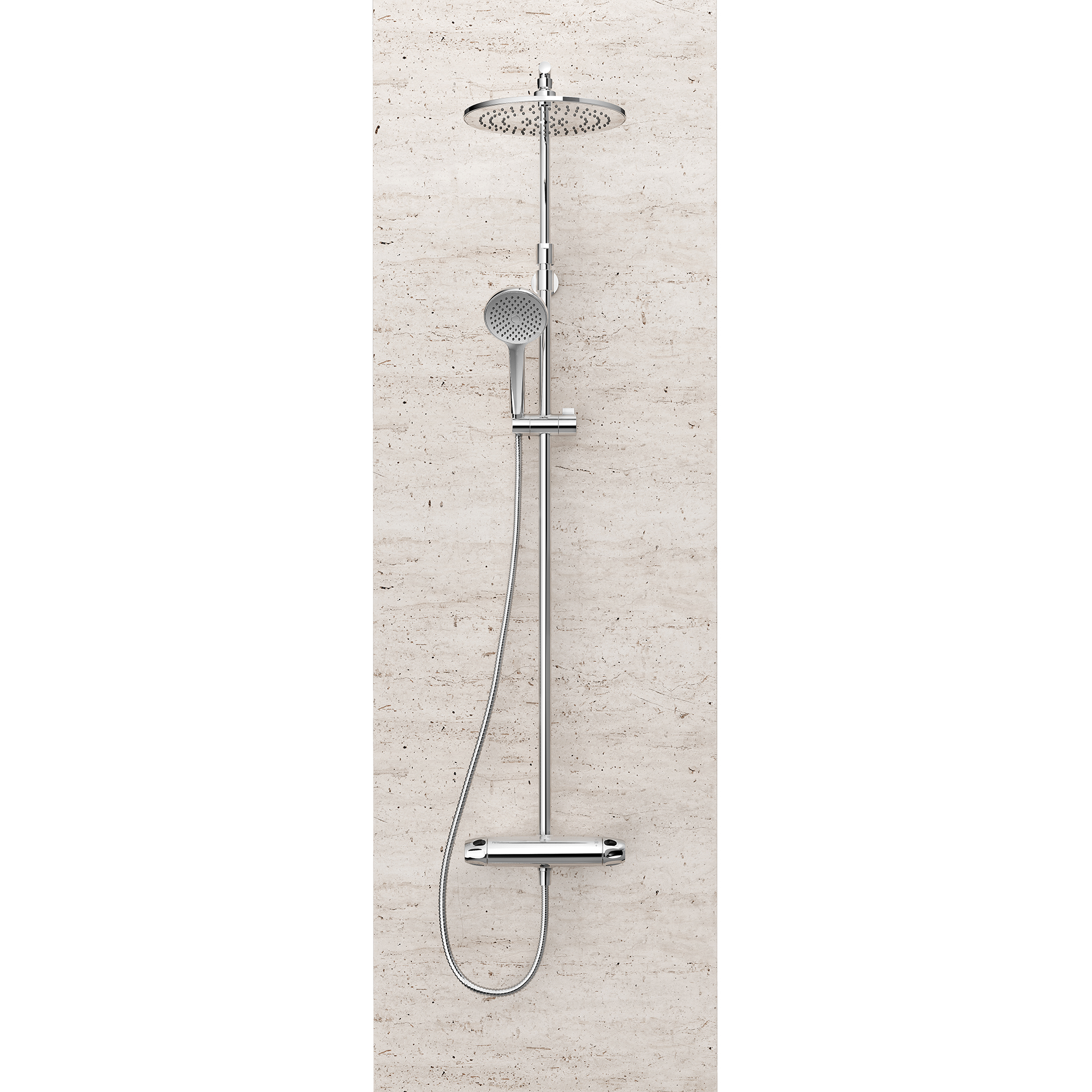 Takduschset FM Mattsson 9000XE 160 cc med Blandare