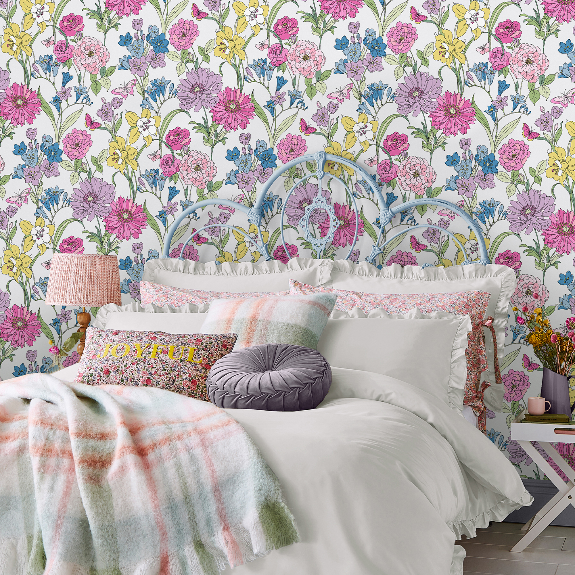 Tapet Laura Ashley Gilly Flerfärgad 119846