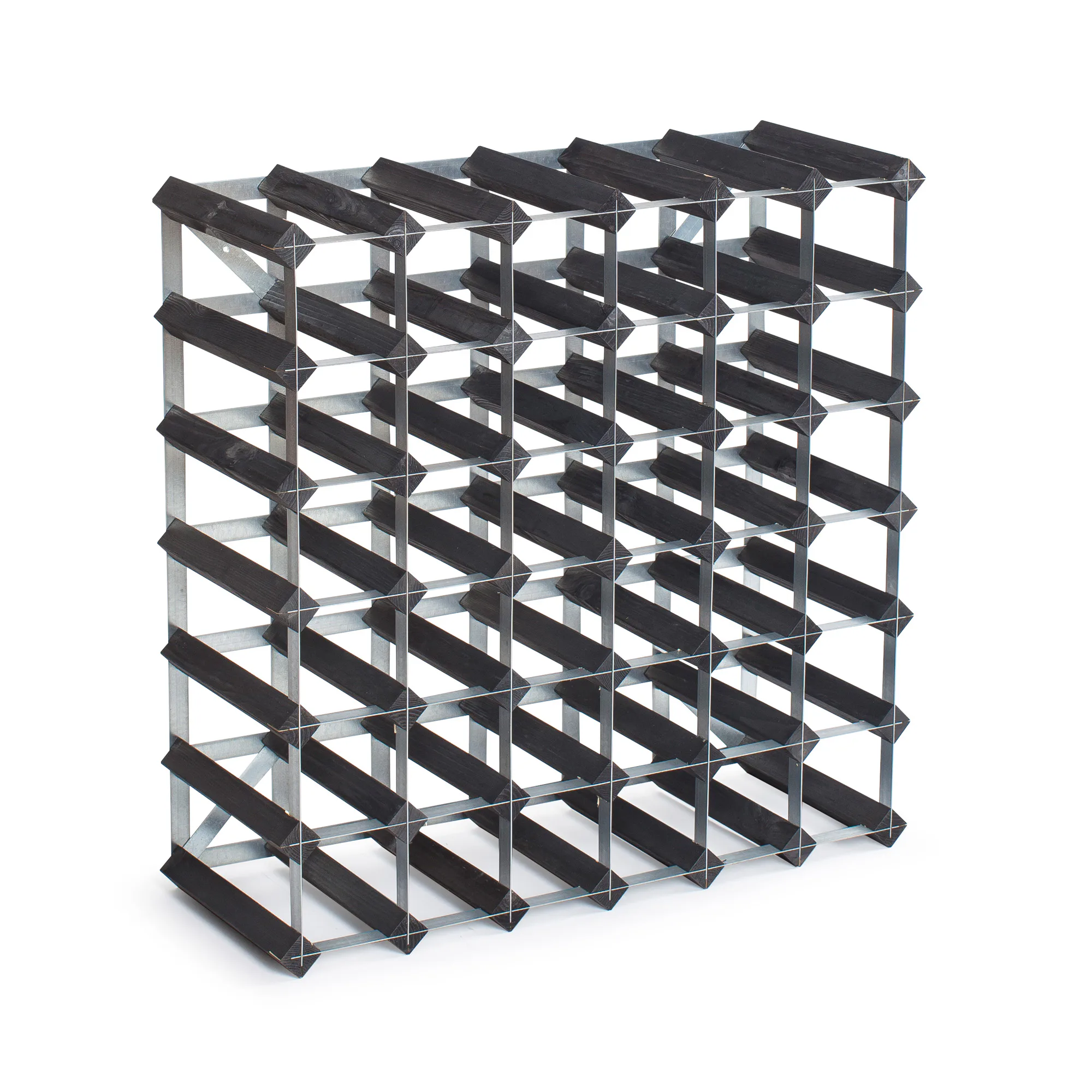 Vinställ Traditional Wine Rack 42 Flaskor Påbyggningsbart