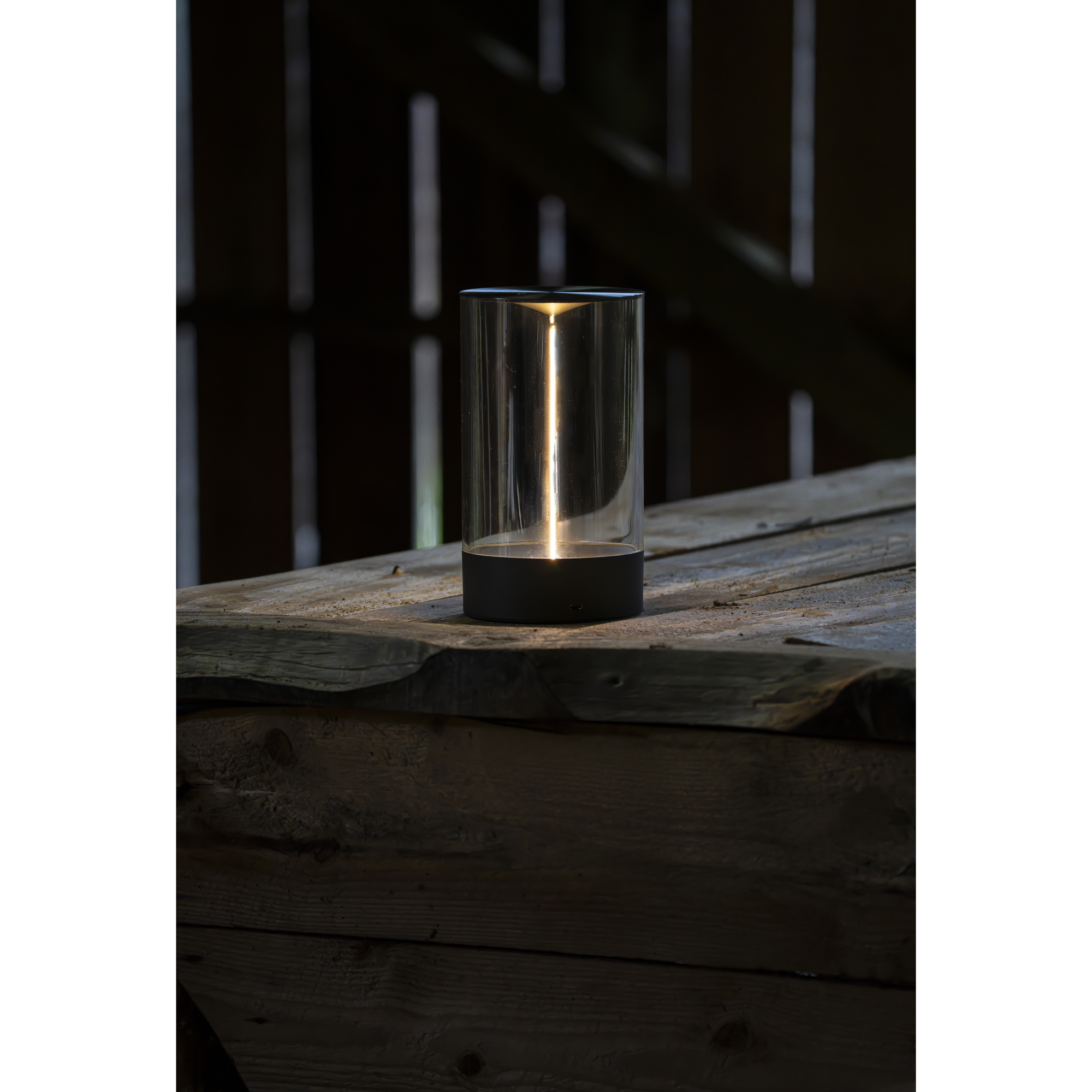 Bordslampa Gnosjö Konstsmide Edison M USB Portabel