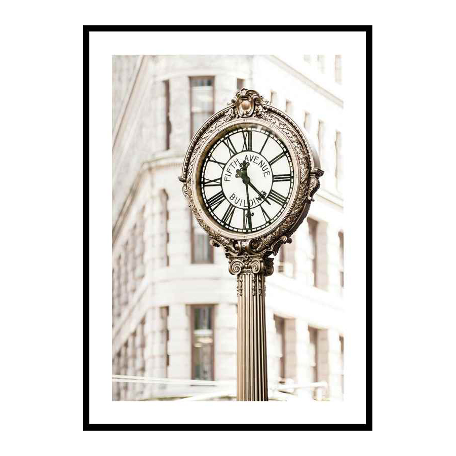 Poster Gallerix Fifth Avenue Building Clock