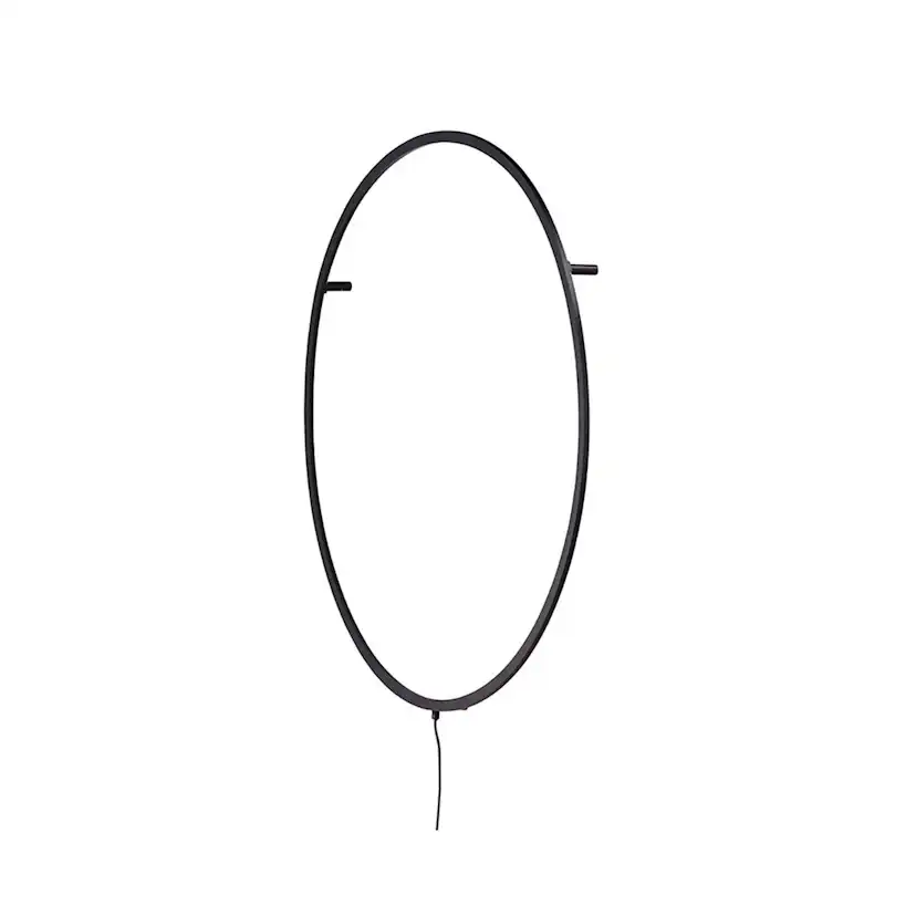 Vägglampa Vind Sörmjöle x Josefin Lustig Svart Aluminium Dimbar