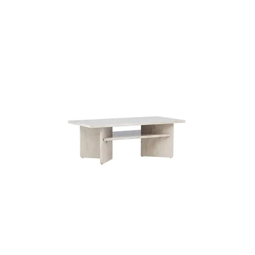 Soffbord Venture Home Ålesund Beige Rektangulärt Vardagsrumsbord