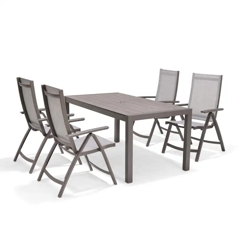 Matgrupp Utomhus LifestyleGarden Solana 163 cm 4 positionsstolar