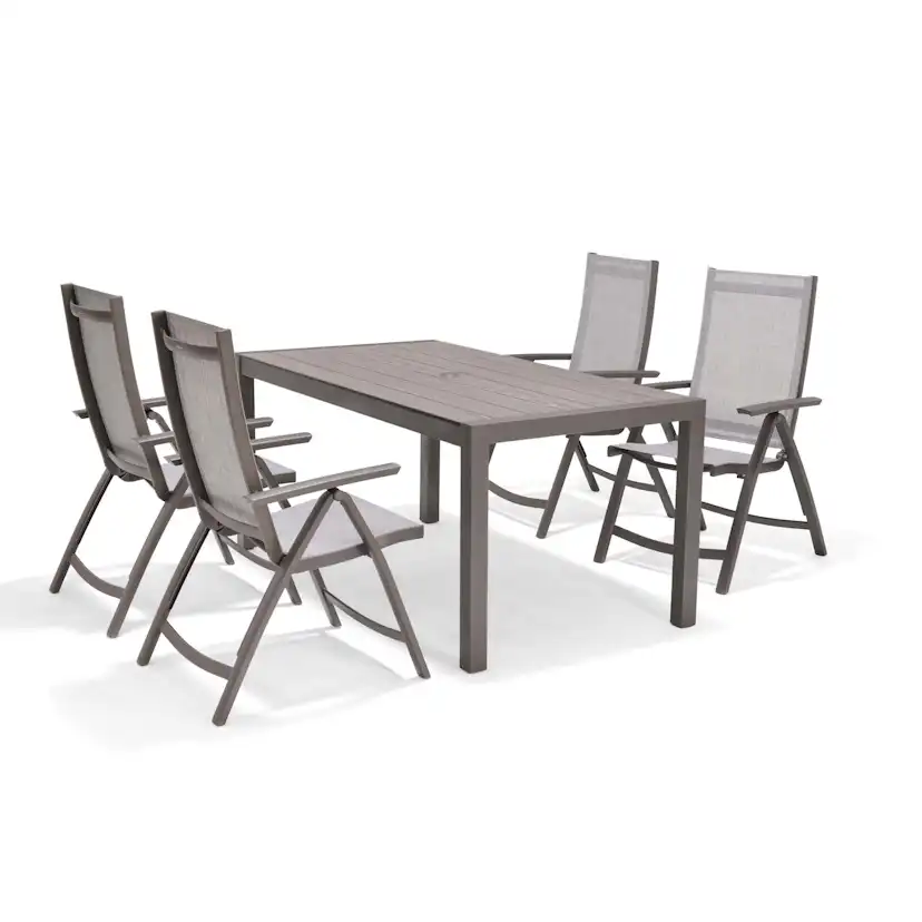 Matgrupp Utomhus LifestyleGarden Solana 163 cm 4 positionsstolar