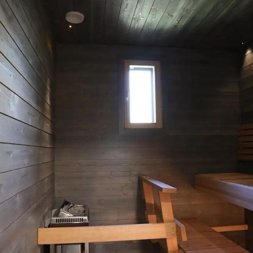 Bastupanel 14x120 mm Sauna Sweden 6st/pkt. 2370 mm Färg: Gråvaxad