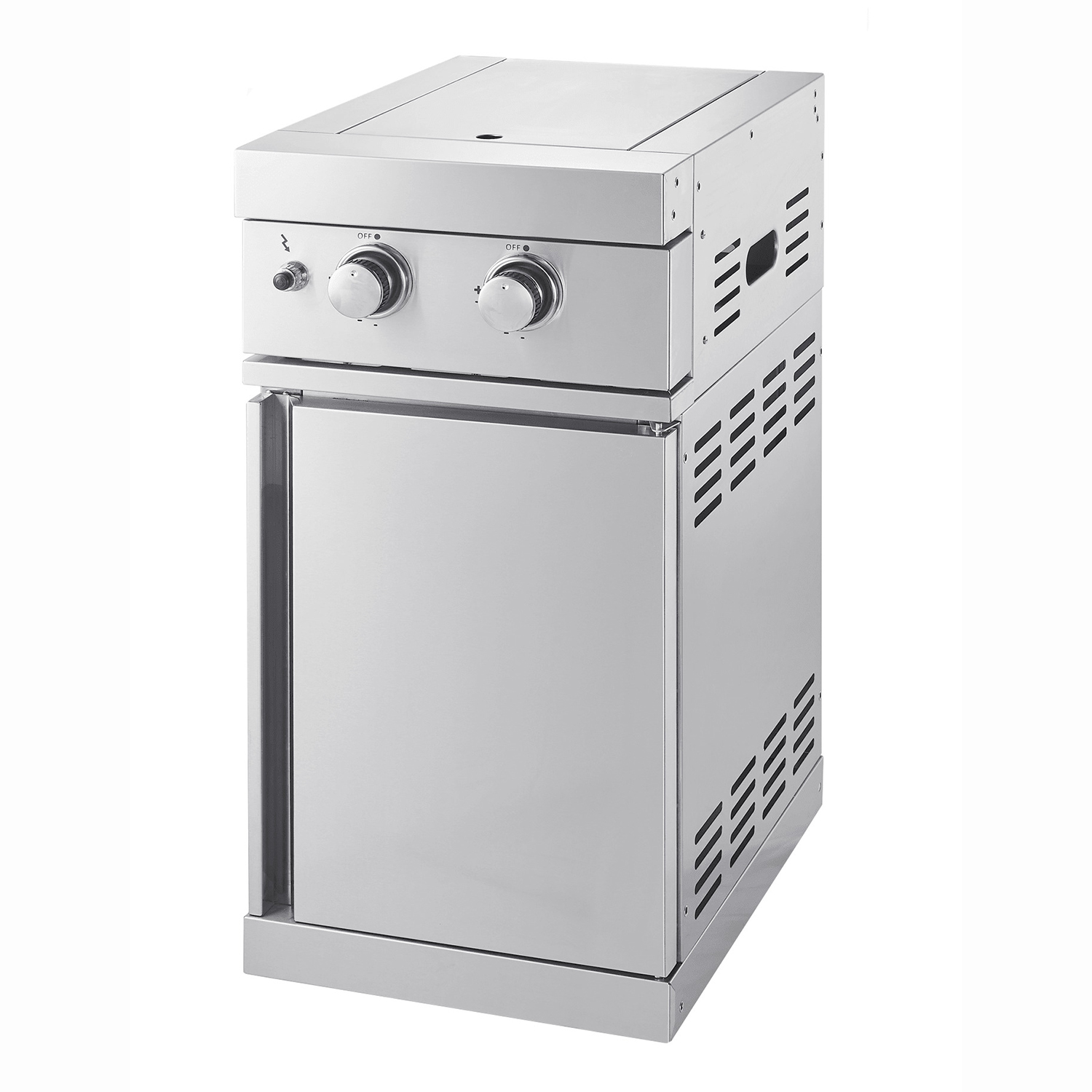 Modul med dubbla sidobrännare MyOutdoorKitchen Stainless Collection