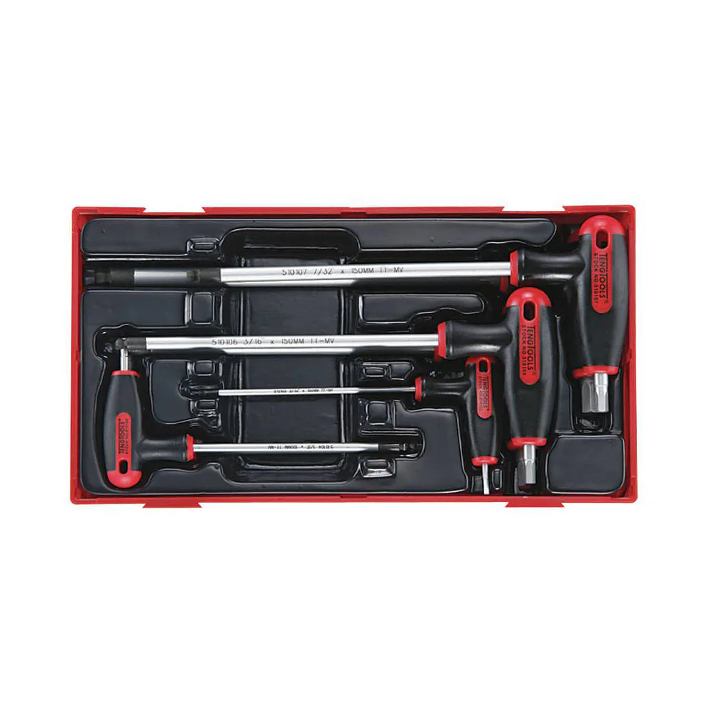 Sexkantnyckelsats 7 delar Teng Tools TTHEX7AF