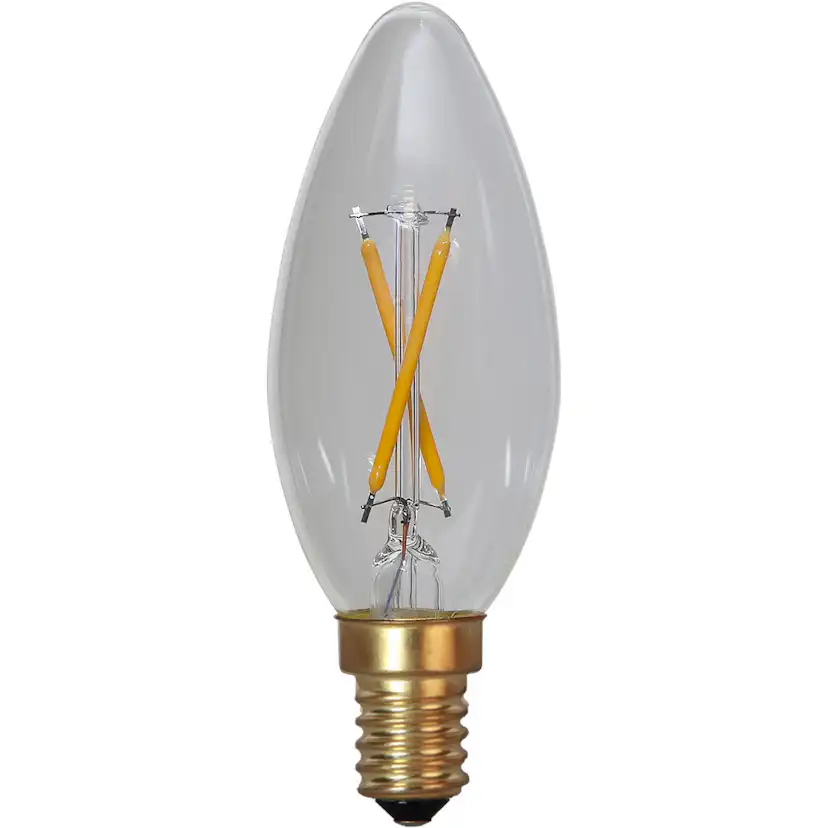 LED-lampa Star Trading Filament E14 C35 Soft Glow 0,5W