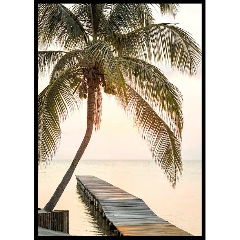 Poster Gallerix Tropical Serenity Sunset
