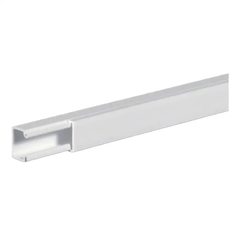 Matarkanal Hager LF 10 x 12 mm 2 meter PVC Vit RAL 9016