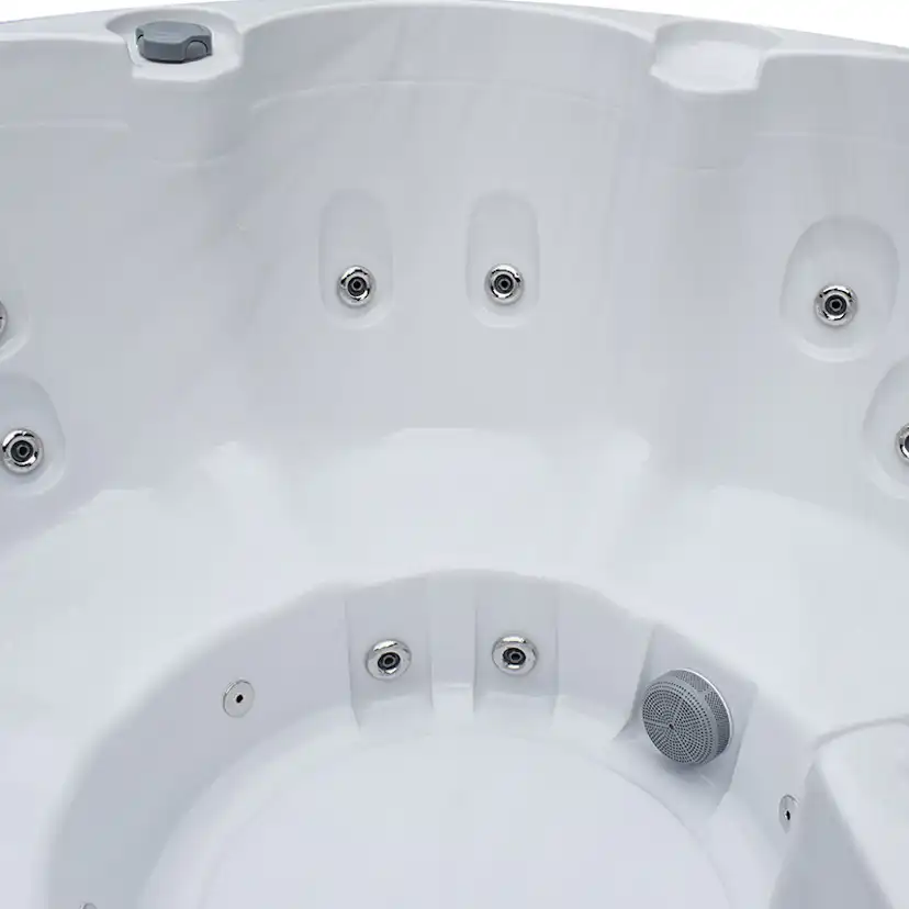 Spabad Westerbergs Marstrand 29 Jets Vit med Extra Tjockt Termolock
