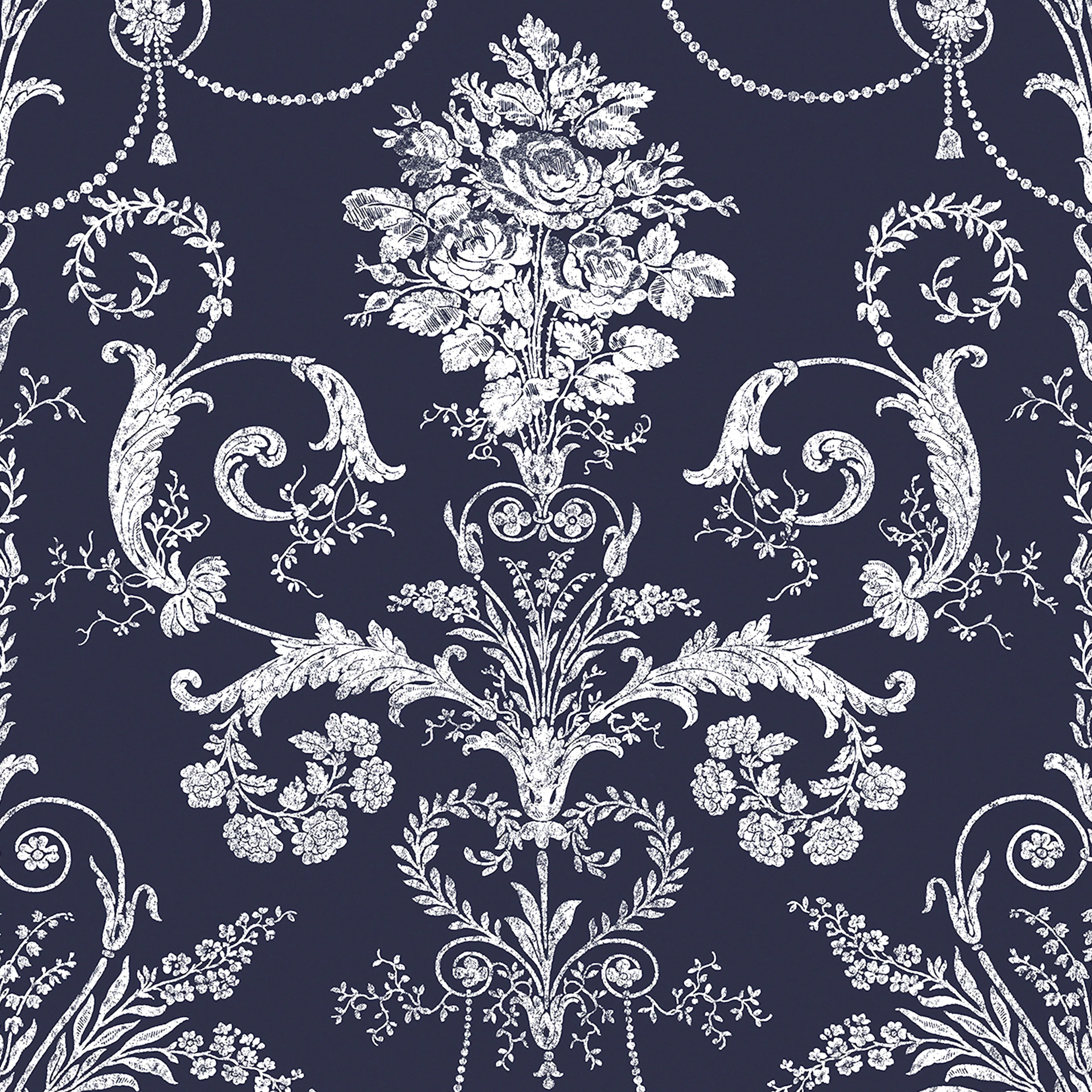 Tapet Laura Ashley Josette MidNacht